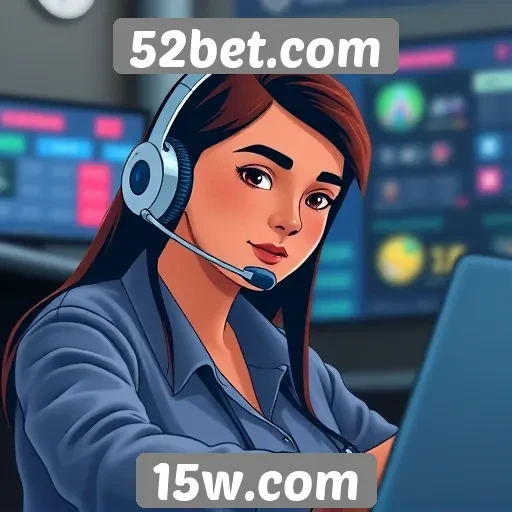 Suporte ao cliente no 52bet.com